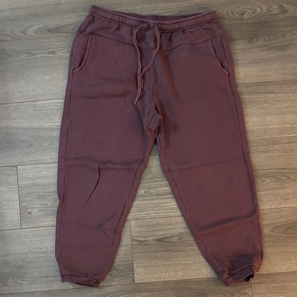 Madewell Women's Joggers in Deep Purple